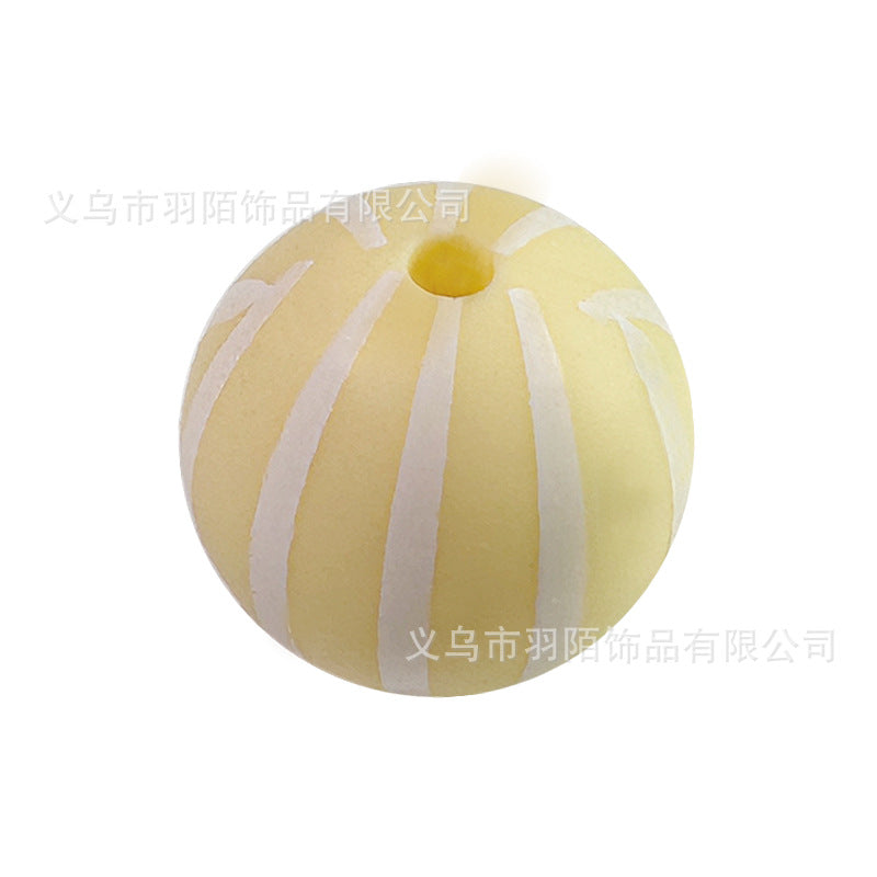 Wholesale 50PCS Rainbow Watermelon Silicone Balls